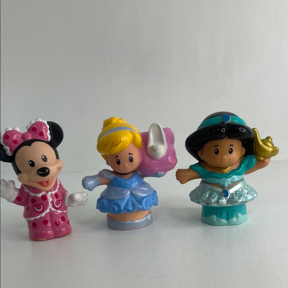 Disney Little People Vintage 2014-2016 Minnie Mouse, Cinderella & Jasmine